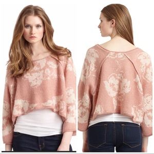 Free People | Purple Rain Cropped Sweater